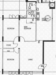 Blk 326 Ang Mo Kio Avenue 3 (Ang Mo Kio), HDB 4 Rooms #133402772